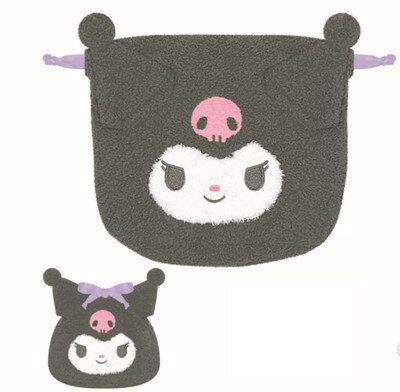 樂天商城 - 【全品　送料無料！】　サンリオキャラクターズ　ダイカット巾着クロミ　ポーチ　ケース　小物入れ　袋　収納　きんちゃく　雑貨　グッズ　かわいい