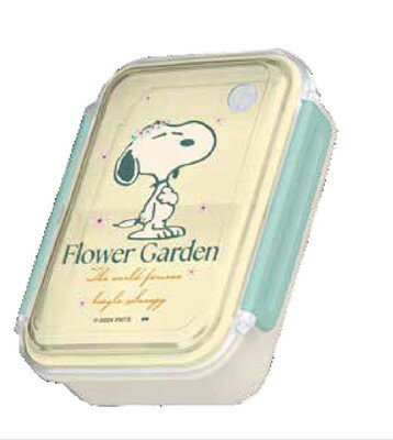 樂天商城 - 【全品　送料無料！】　スヌーピー　SNOOPY　ランチボックスフラワーガーデン　ピーナッツ　ウッドストック　すぬーぴー　アニメ　キャラクター　お弁当箱　遠足　アウトドア　雑貨　グッズ　かわいい　TE