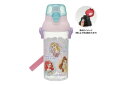 【全品 送料無料!】【日本製】【ディズニープリンセス】 食洗機対応直飲みプラ製ワンタッチクリアボトル【480ml】【25】【姫】【映画】【マグ】【ボトル】【水筒...