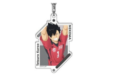 樂天商城 - 【全品　送料無料！】　ハイキュー！！　アクリルキーホルダー黒尾鉄朗　くろおてつろう　バレーボール　アニメ　漫画　推し　推し活　キーホルダー　キーリング　チャーム　鍵　雑貨　グッズ　かわいい