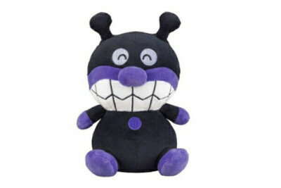 【全品　送料無料！】　それいけ！アンパンマン　もちふわマシュマロぬいぐるみminiばいきんまん　アニメ　映画　絵本　マスコット　人形　ドール　おもちゃ　インテリア　子供　キッズ　雑貨　グッズ　かわいい