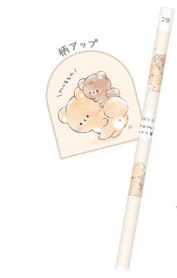 【全品　送料無料！】　セット商品　20本入り　日本製　オリジナル　マット軸鉛筆2B　ぽぽむらさん　おとなりさん　動物　アニマル　えんぴつ　ペンシル　筆記用具　文房具　学校　勉強　雑貨　グッズ　かわいい