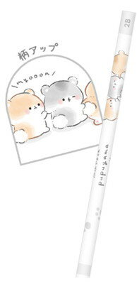 樂天商城 - 【全品　送料無料！】　セット商品　20本入り　日本製　オリジナル　マット軸鉛筆2B　ぷぷやまさん　おとなりさん　動物　アニマル　えんぴつ　ペンシル　筆記用具　文房具　学校　勉強　雑貨　グッズ　かわいい