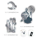 【全品 送料無料!】【ムーミン】【Moomin】デコレーションミラー【ミイとニョロニョロ】【リトルミイ】【アニメ】【絵本】【キャラクター】【ステッカー】【シール...