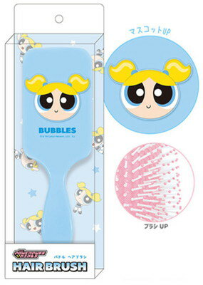 樂天商城 - 【全品　送料無料！】　パワーパフガールズ　パドルヘアブラシバブルス　パワパフ　アメキャラ　コーム　クシ　ブラシ　髪の毛　ヘアケア　ヘアアイテム　美容　コスメ　雑貨　グッズ　かわいい　TE