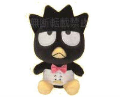 【全品　送料無料！】　サンリオキャラクターズ　ぬいぐるみS　バッドばつ丸　5th　5周年　はぴだんぶい　ハピブイ　マスコット　人形　ドール　おもちゃ　インテリア　子供　キッズ　雑貨　グッズ　かわいい