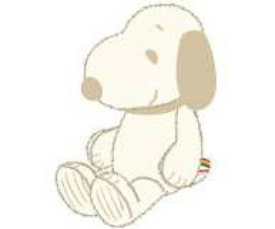 【全品 送料無料！】 スヌーピー SNOOPY FUWAKUTAぬいぐるみホワイト 白 レインボーカラー ピーナッツ ウッドストック すぬーぴー マスコット 人形 ドール おもちゃ インテリア 子供 キッズ 雑貨 グッズ