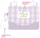 【全品 送料無料!】【オリジナル】ショルダー付きワイドポシェットポケット【パープルチェック】【紫】【ポーチ】【ケース】【小物入れ】【かばん】【カバン】【バッグ】【鞄】【肩掛け】【ショルダー】【収納】【子供】【キッズ】【雑貨】【グッズ】【かわいい】(3)