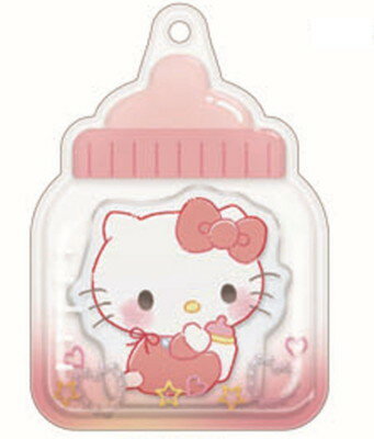 【全品　送料無料！】　サンリオキャラクターズ　ほにゅうびんエアインキーホルダーベビー　ハローキティ　キーリング　チャーム　鍵　雑貨　グッズ　かわいい