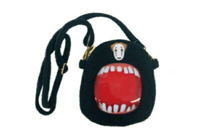 【全品 送料無料！】 スタジオジブリ 千と千尋の神隠し おでかけポシェットカオナシ 宮崎駿 映画 ポーチ ケース 小物入れ 鞄 バック 収納 子供 キッズ 雑貨 グッズ かわいい