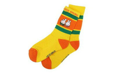 【全品　送料無料！】　miffy　ミッフィー　カラフルラインソックスともだち　ウサギ　 ミッフィーちゃん　ディック・ブルーナ　絵本　アニメ　靴下　くつした　くつ下　女性　レディース　ファッション　雑貨　グッズ　かわいい