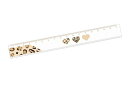 【全品 送料無料!】【セット商品】【10本入り】【オリジナル】スリム17cm定規【Leopa】【GYARU mee】【レオパード】【ヒョウ柄】【ものさし】【文房...