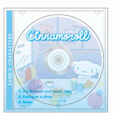 【全品　送料無料！】　日本製　サンリオキャラクターズ　CDケース風メモシナモロール　シナモン　メモ帳　文房具　雑貨　グッズ　かわいい