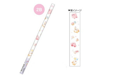 【全品　送料無料！】　セット商品　20本入り　日本製　星のカービィ　ノーマルえんぴつ2B　総柄　STARRY DREAM　カービィ　任天堂　ゲーム　鉛筆　エンピツ　ペンシル　筆記用具　文房具　学校　勉強　雑貨　グッズ