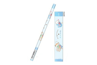 【全品　送料無料！】　セット商品　20本入り　日本製　オリジナル　マット軸青えんぴつアイスキャンディ　もぐにゃん　ねこ　動物　アニマル　鉛筆　エンピツ　ペンシル　筆記用具　文房具　学校　勉強　雑貨　グッズ　かわいい