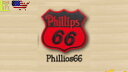 【全品 送料無料！】【アメリカン雑貨】【WAPPEN】ワッペン【Phillips 66】【フィリップス66】【わっぺん】【アイロンパッチ】【アメキャラ】【雑貨】【アメリカ雑貨】【アメリカ】【USA】【おしゃれ】