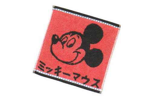 【全品 送料無料！】 ディズニーキャラクター ミニタオルカタカナミッキー ミッキーマウス ミッキー アニメ 映画 ディズニー タオル たおる ハンドタオル グッズ