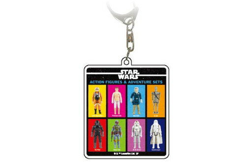 【全品 送料無料！】 日本製 スターウォーズ STAR WARS アクリルキーホルダーフィギア スター・ウォーズ ダースベイダー SF映画 映画 SF キーホルダー キーチェーン アクリル 雑貨 ホビー