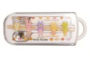 【全品 送料無料!】【日本製】【RUB A DUB DUB】【ラブアダブダブ】トリオセット【ホワイト】【動物】【アニマル】【幼稚園】【学校】【保育園】【ハシ】【スプーン】【フォーク】【箸】【はし】【お箸】【遠足】【グッズ】【食洗機対応】【キッズ】(3)