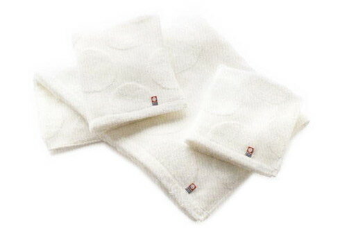 【全品　送料無料！】　日本製　今治　今治くらふと　月あかり　ウォッシュタオルホワイト　オリジナル　ノンキャラクター　ノンキャラ　今治タオル　文様　たおる　タオル　ハンドタオル　ハンカチ