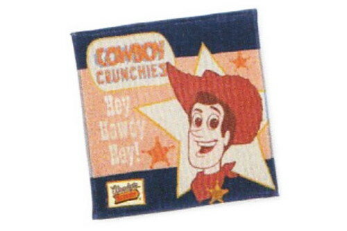 【全品　送料無料！】　ピクサーキャラクター　ミニタオルカウボーイクランチ　トイストーリー　エイリアン　バズ　ウッディ　ピクサー　ディズニー　映画　アニメ　タオル　たおる　ハンドタオル　ハンカチ