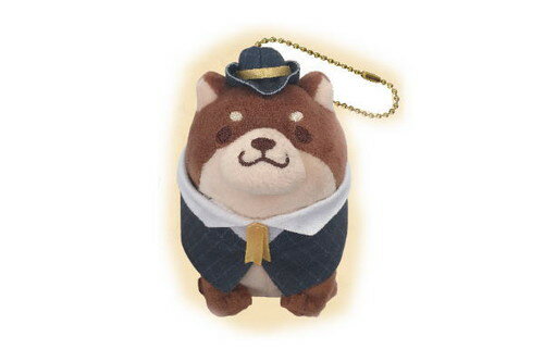 樂天商城 - 【全品　送料無料！】　 忠犬もちしば　ぬいぐるみBCまるふく探偵団　つな　犬　柴犬　いぬ　イヌ　ドッグ　アニマル　動物　ぬいぐるみ　マスコット