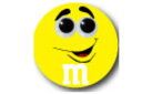 【全品 送料無料!】 【アメリカン雑貨】【M&M'S】缶バッチ【イエロー】【エムアンドエムズ】【アメキャラ】【カンバッジ】【バッチ】【缶】【コレクター】【キャラ...