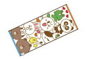 【全品 送料無料!】 【LINE FRIENDS】【ラインフレンズ】フェイスタオル【ハッピーラインフレンズ】【ブラウン】【コニー】【ライン】【携帯】【SNS】【...