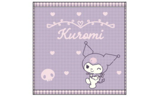 樂天商城 - 【全品　送料無料！】　 サンリオキャラクター　キャリータオルキュートスカル　クロミ　マイメロディ　マイメロちゃん　マイメロ　まいめろ　サンリオ　ミニタオル　ハンドタオル　タオル　たおる　ハンカチ　生活雑貨　雑貨　グッズ