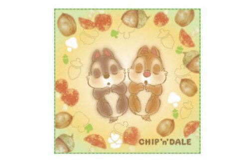 【全品 送料無料！】 ディズニーキャラクター ミニタオルウォーターオータム チップとデール チップ デール ディズニー 映画 アニメ タオル たおる ハンドタオル ハンカチ 生活雑貨 グッズ