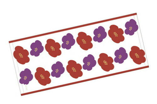 【全品 送料無料！】 日本製 SOUSOU ガーゼフェイスタオル花椿 そうそう SOU SOU デザイン デザイナー タオル たおる 生活雑貨 グッズ