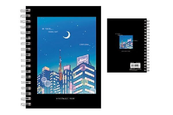 【オリジナル】A6ダブルリングノート【NOSTALGIC MOON】【ノート】【文房具】【学校】【勉強】【雑貨】【グッズ】【かわいい】 ■サイズ・仕様■ ◆サイズ：約H150×W110×D20mm ◆70枚【オリジナル】A6ダブルリングノート【NOSTALGIC MOON】【ノート】【文房具】【学校】【勉強】【雑貨】【グッズ】【かわいい】 ■サイズ・仕様■ ◆サイズ：約H150×W110×D20mm ◆70枚