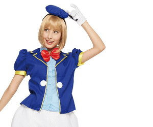 【レディ】ドナルドダック【ドナルド】【ディズニー】【Disney】【ハロウィン】【コスプレ】【コスチューム】【衣装】【仮装】【集団仮装】【かわいい】