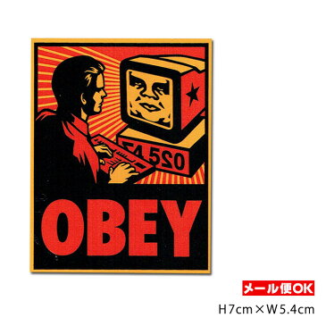 【メール便OK】OBEY Sticker ＜Your Computer＞ストリート ファッション グラフィック アート ステッカー シール デカール USA アメリカ 【ポイント】