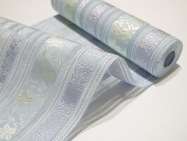 新色の夏帯!本場筑前博多織黒木織物謹製博多帯全通羅織変わり献上正絹八寸名古屋帯【お仕立代無料&送料無料&代引料無料】金証紙金印女性用レディース袋名古屋帯袋なごや帯和服和装夏物夏用日本製