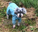 ＜レインブロッカー＞ 中型犬用 Hurtta Rain Blocker レインコート 中型犬 防水 ドッグレインコート ドッグウェア フルカバータイプ ペット用レインコート フルッタ 犬服 コート その1