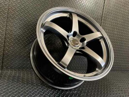 Z.S.S.Dclaw517インチ9.0J+22PCD114.35穴2本setハイパーブラックシルバーホイールマークチェイサーRX-7ランエボZSS