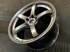 Z.S.S.Dclaw517インチ9.5J+28PCD114.35穴2本setハイパーブラックシルバーホイールマークチェイサーRX-7ランエボZSS