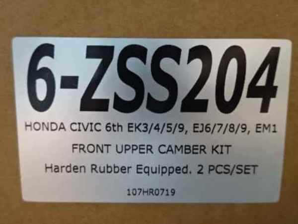 Z.S.S.DG-StormEKシビックEK3EK4EK5EK9フロントアッパーアームキャンバーKIT96-00強化ブッシュEJ6789EM1ZSS