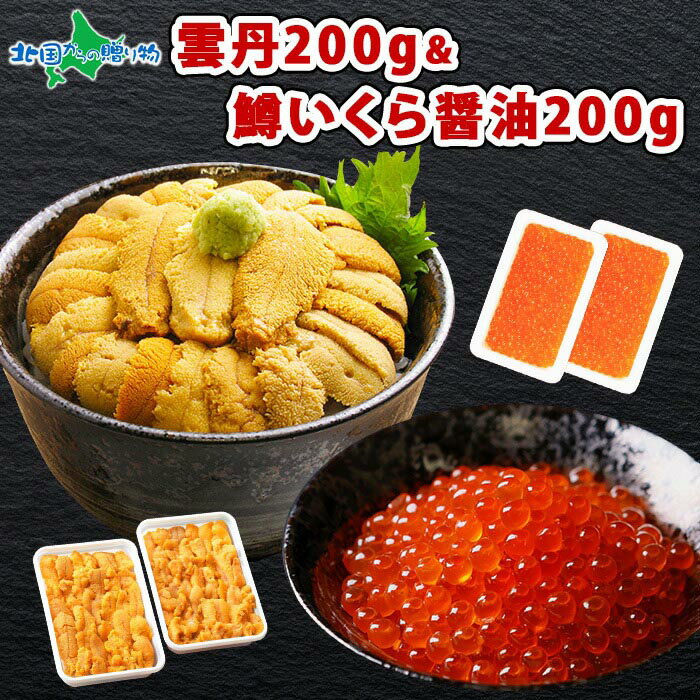 うに 鱒いくら 海鮮丼 セット うに 100g 2個 計20