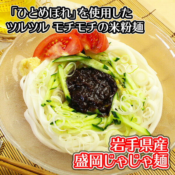 盛岡じゃじゃ麺 3食 岩手県産 米粉麺 ノングルテン 生麺 1000円ポッキリ 送料無料 ...