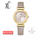 楽天渡辺時計店 WEB SHOP【2000円OFFクーポンでお得！24日20時～】シチズン クロスシー CITIZEN XC ES9462-07A ハッピーフライト スーパーチタニウム 革ベルト プレゼント ベージュ es9462-07a xc 【安心のメーカー保証】【創業100年の時計店】