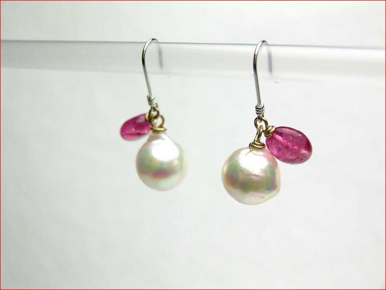 14金ホワイトゴールド　ピアスどれでも3480円 シリーズ（税込み・送料別）！