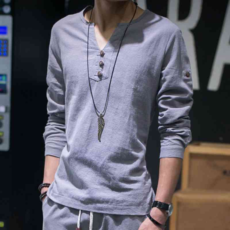 【＼クーポン利用で20%OFF!／】 Tシャツ メンズ ブランド 春 暖かい おすすめ ワッフル オシャレ ロング ティーシャツ 厚手 冬 ポリエステル シャツ ジャケット Vネック ブラック 秋 インナー 長袖 無地 コットン スポーツ 人気 カジュアル ゆったり 肌着 おしゃれ