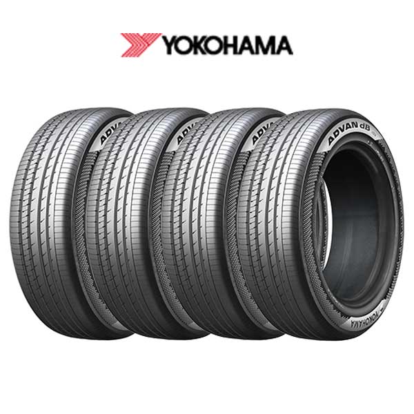 サマータイヤ4本 225/45R18 95W XL YOKOHAMA ヨコハマ ADVAN dB アドバン デシベル V553