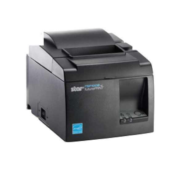 スター精密 バーコードプリンター USB接続 Future PRNT TSP143IIIU-GY-JP 感熱プリンター 電源内蔵 レシートプリンター グレー 業...