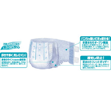 【リブドゥコーポレーション】リフレ へんしん自在ピタッチパンツ ML(14枚)・LL(12枚) / 15265・15266【定番在庫】即日・翌日配送可【介護用品】大人用紙おむつ/おとな用/紙オムツ/パンツタイプ【通販】