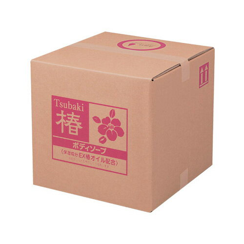 【熊野油脂】SCRITT(スクリット) 椿 ボディソープ(18L) コック付 / 4222 ※送料実費【メーカー直送】※返品・交換不可※代引不可※【介護用品】病院施設/業務用大容量洗浄剤/石鹸/詰め替え用/清拭【通販】