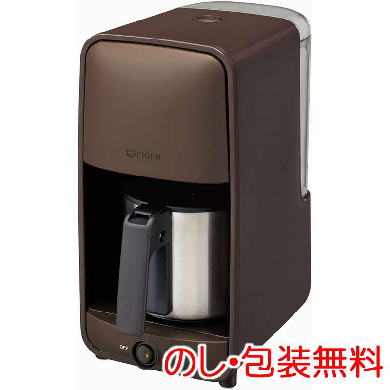 タイガー魔法瓶 コーヒーメーカー6カップ ダークブラウン ADC-A061TD【代引不可】