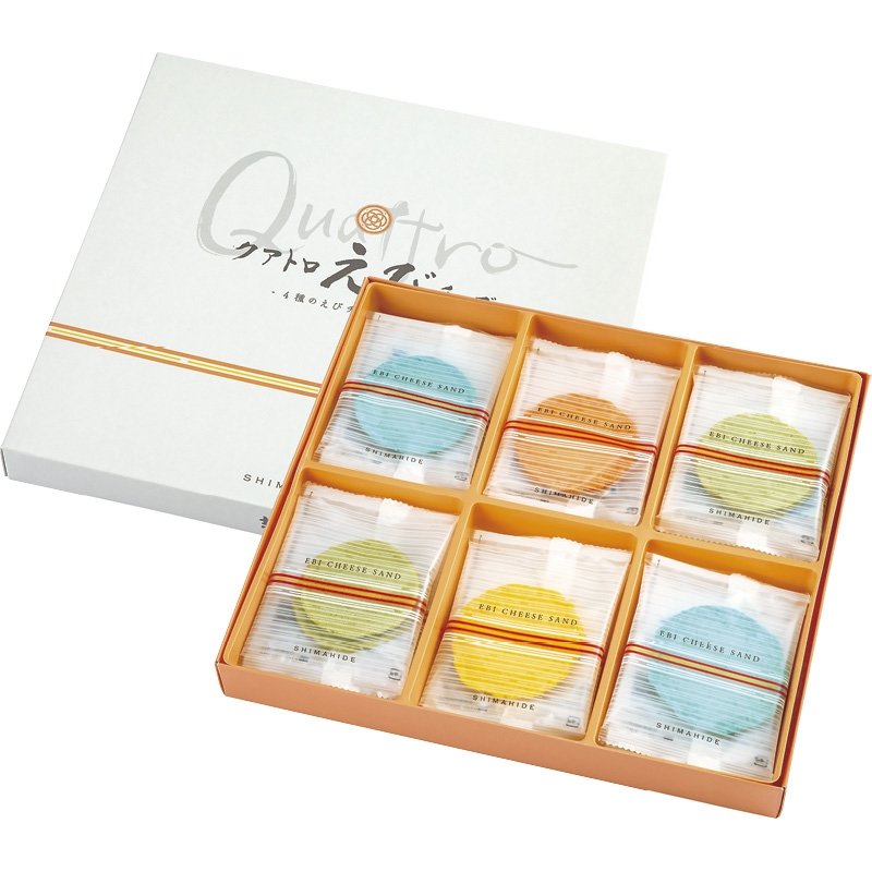 海老菓子本舗 志ま秀 クアトロえびチーズ QU-15【のし・包装無料】【代引不可】